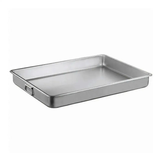 Ozti Stainless Steel Roasting Pan Without Lid, 55 x 35 x 5 cm