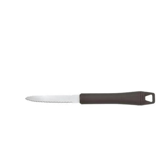 Paderno 48280-47 Stainless Steel, Black Handle Grapefruit Knife 21.5 cm