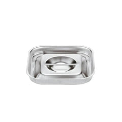 Paderno Italy 44503-04 Stainless Steel Lid Bain Marie 15.5 x 10.5 cm