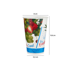 Hotpack Printed Juice Paper Cup, 650 ml, 1000 PCs