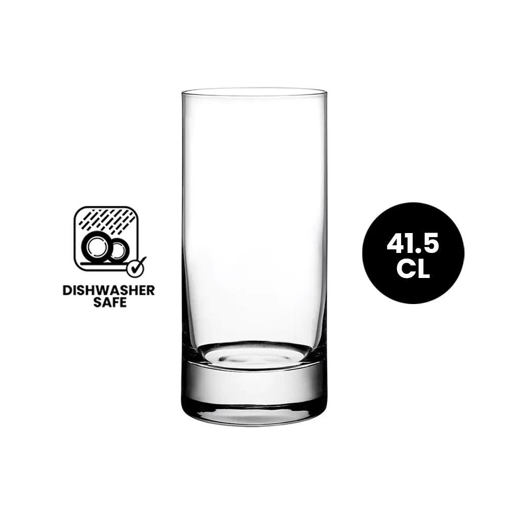 Pasabahce 64117 Nude Barcelona Soft Drink Tumbler Glass 41.5cl, 4/Case - HorecaStore