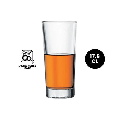 Pasabahce Alanya 52138 - Raki & Lemonade 17.5cl Tumbler Glass - 4/Case - HorecaStore