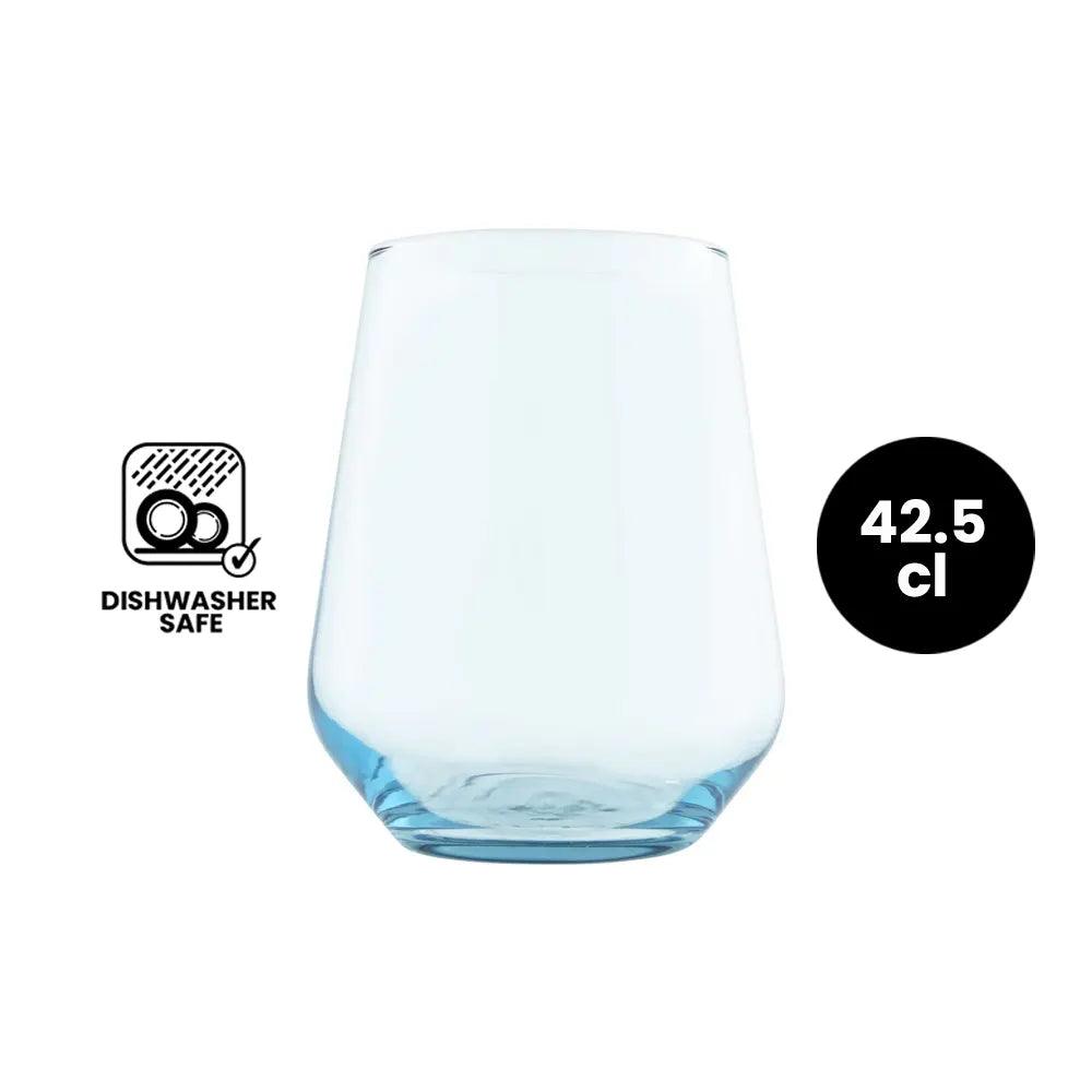 Pasabahce Allegra 41536 Water Tumbler Glass 42.5cl Sky 42.5cl - 4/Case - HorecaStore