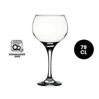 Pasabahce Ambassador 44938 Burgundy 79cl Stemware Glass - 4/Case - HorecaStore