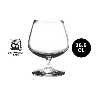 Pasabahce Charante 440057 Cognac Stemware Glass 36.5cl - 4/Case - HorecaStore