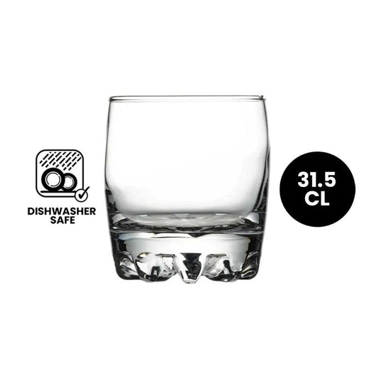 pasabahce Sylvana 42415 Whisky Rock Glass 31.5cl - 4/Case - HorecaStore