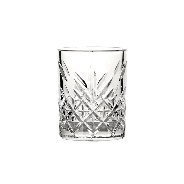 Pasabahce Timeless 52780 Shot Tumbler Glass 6.2cl - 4/Case - HorecaStore