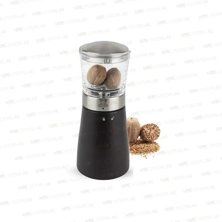 Peugeot Madras Manual Nutmeg Mill Spice Grinder Stainless Steel, Acrylic H 15cm - HorecaStore