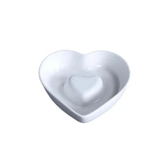 Porceletta Porcelain Baking Heart Shape Dish Ivory, 18.5 x 18.2 cm