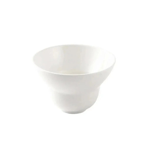 Porceletta Porcelain Blown Bowl Ivory, 15 cm