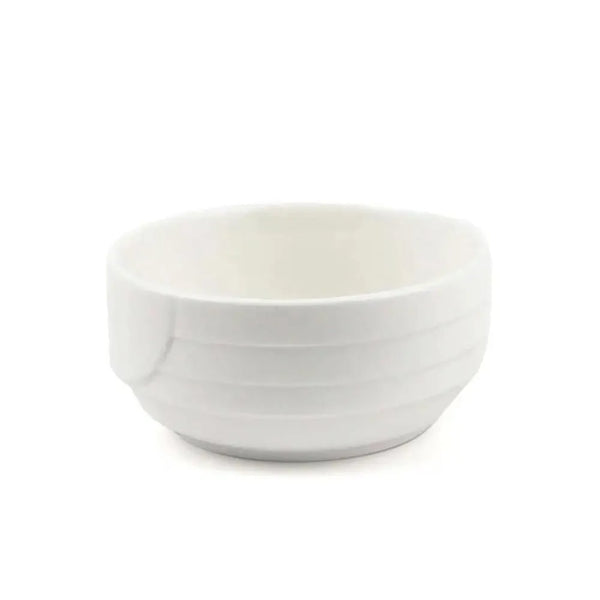 Porceletta Porcelain Bowl Castillo Design Ivory, 12.4 cm