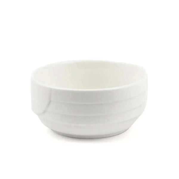 Porceletta Porcelain Bowl Castillo Design Ivory, 8.3 cm