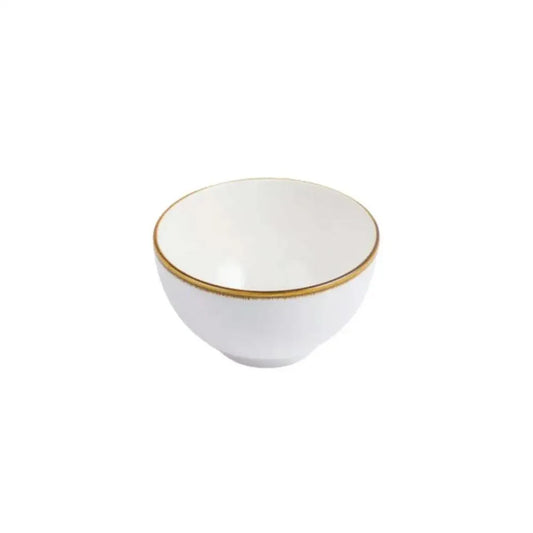 Porceletta Porcelain Bowl Ivory Mocha, 11 cm