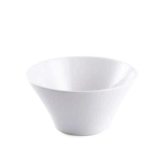 Porceletta Porcelain Bugle Bowl Ivory, 15 cm