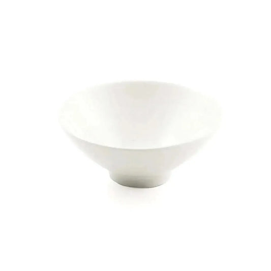 Porceletta Porcelain Bugle Conic Bowl Ivory, 11.5 cm