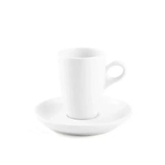 Porceletta Porcelain Coffee & Tea Cup & Saucer Ivory, 100 ml