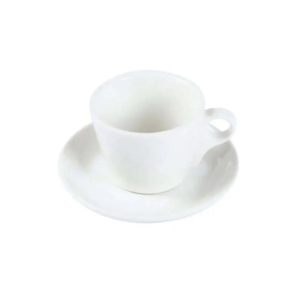 Porceletta Porcelain Cup & Saucer Ivory, 85 ml