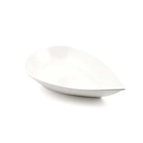 Porceletta Porcelain Drop Soup Plate Ivory, 24.5 cm