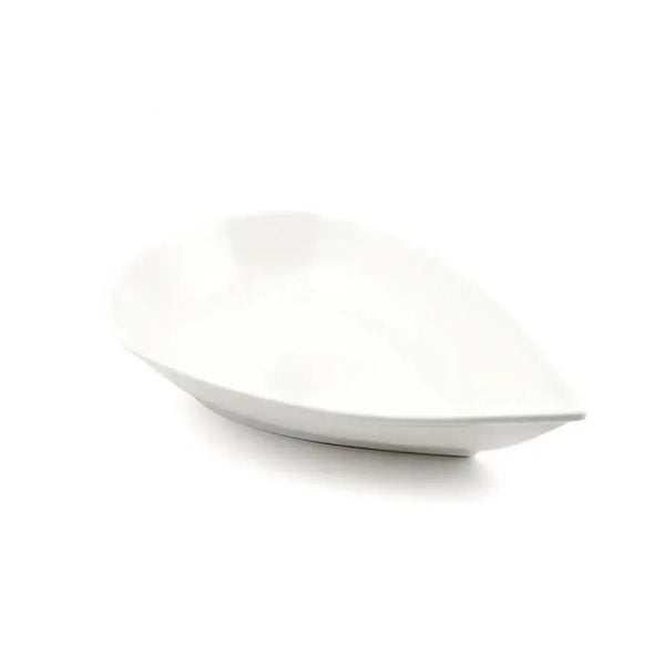 Porceletta Porcelain Drop Soup Plate Ivory, 27.5 cm