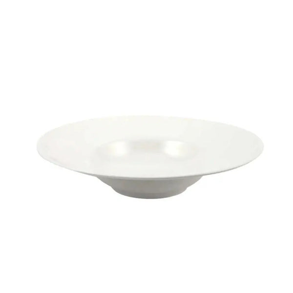 Porceletta Porcelain English Soup Plate Ivory, 30 cm