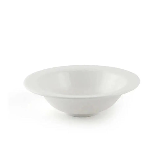 Porceletta Porcelain Mezza Bowl Ivory, 16.2 cm