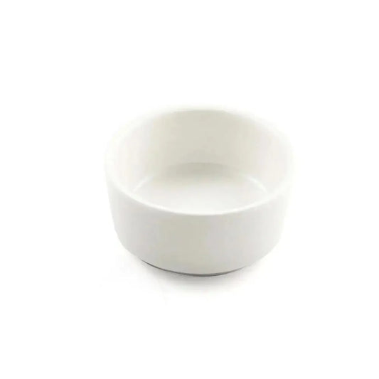 Porceletta Porcelain Mezza Sauce Dish Ivory, 6.4 cm