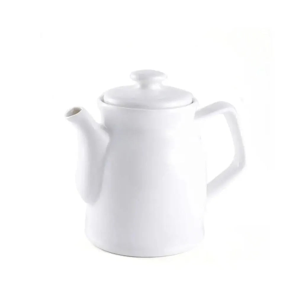 Porceletta Porcelain Old Fashioned Tea Pot Ivory, 850 ml