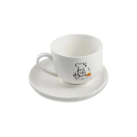 Porceletta Porcelain Papparoti Esspresso Cup Ivory,  80 ml