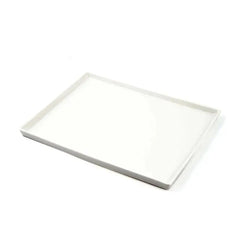 Porceletta Porcelain Rectangular Plate Ivory, 31.5 cm