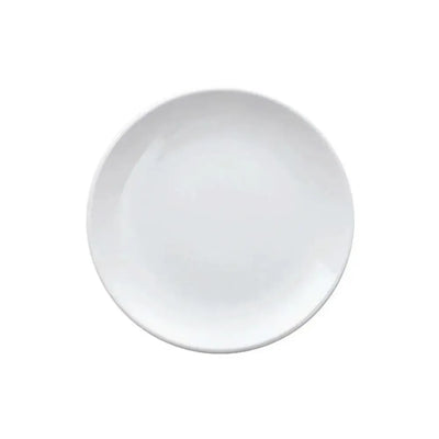 Porceletta Porcelain Rimmed Thick Plate Ivory, 17.3 cm