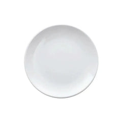 Porceletta Porcelain Rimmed Thick Plate Ivory, 20 cm