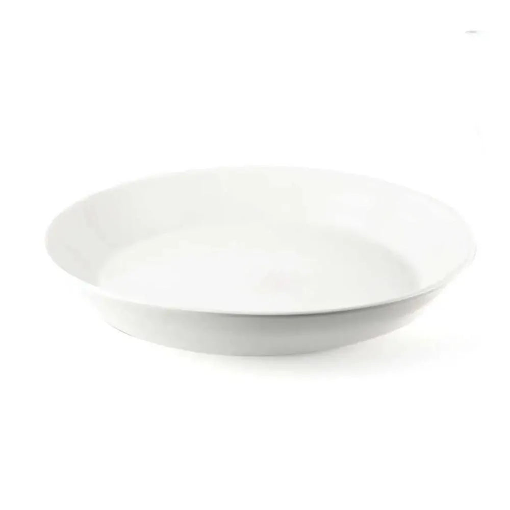 Porceletta Porcelain Round Insert Platter Ivory, 49.5 cm