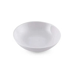 Porceletta Porcelain Round Mezza Bowl Ivory, 10 cm