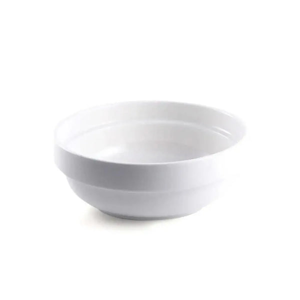 Porceletta Porcelain Round Stackable Bowl Ivory, 15 cm