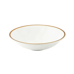 Porceletta Porcelain Salad Bowl Ivory Mocha, 17 cm