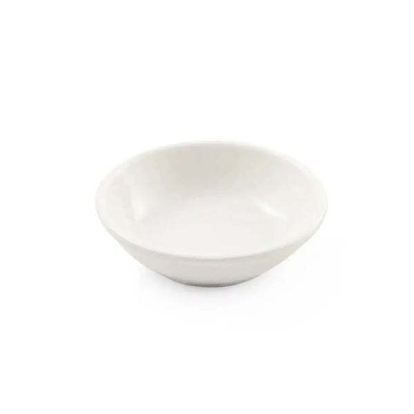 Porceletta Porcelain Sauce Dish Ivory, 9.5 cm