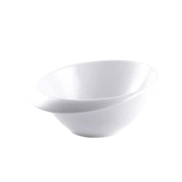 Porceletta Porcelain Shallow Bowl Ivory, 17.5 cm