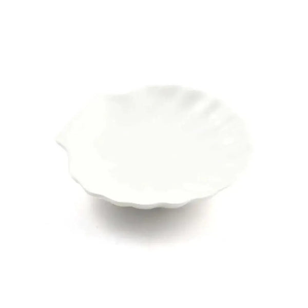 Porceletta Porcelain Shell Dish Ivory, 12.5 cm