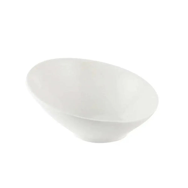 Porceletta Porcelain Slide Bowl Ivory, 20 cm