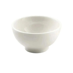 Porceletta Porcelain Small Footed Bowl Ivory, 8 cm