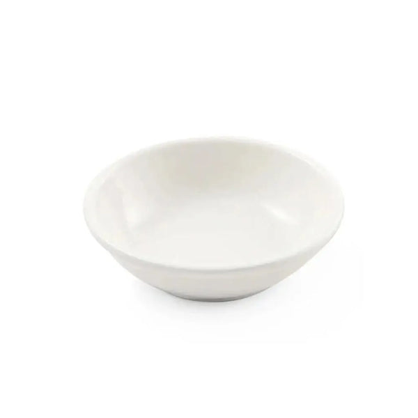 Porceletta Porcelain Small Sauce Dish Ivory, 8 cm