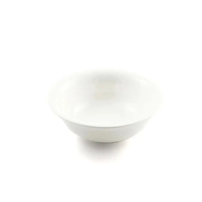 Porceletta Porcelain Soup Bowls Set Ivory, 6 Piece, 12.7 cm