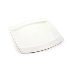 Porceletta Porcelain Square Plate Meena Design Ivory, 24 cm