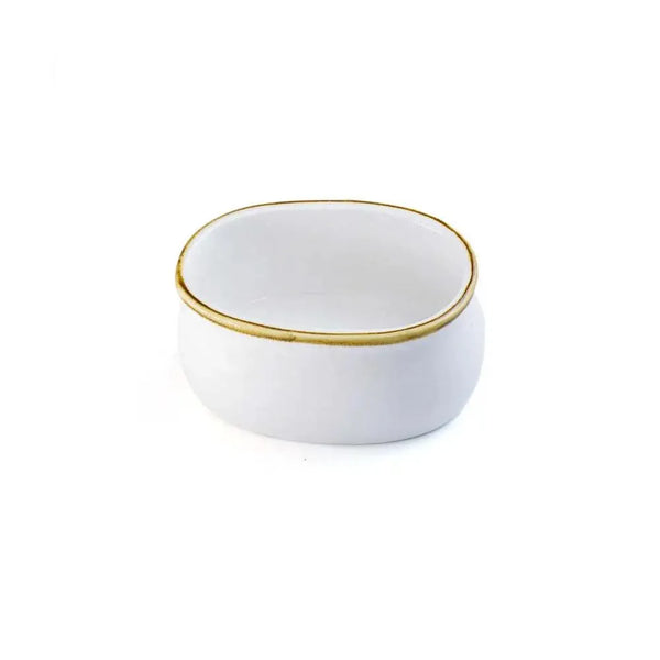 Porceletta Porcelain Sugar Pot Ivory Mocha, 9.5 cm