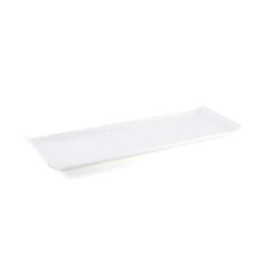 Porceletta Porcelain Sushi Narrow Plate Ivory, 35.5 cm