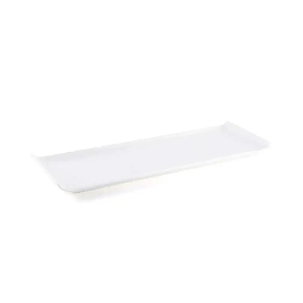 Porceletta Porcelain Sushi Narrow Plate Ivory, 41.3 cm