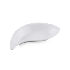 Porceletta Porcelain Tear Drop Bowl Ivory, 15.5 cm