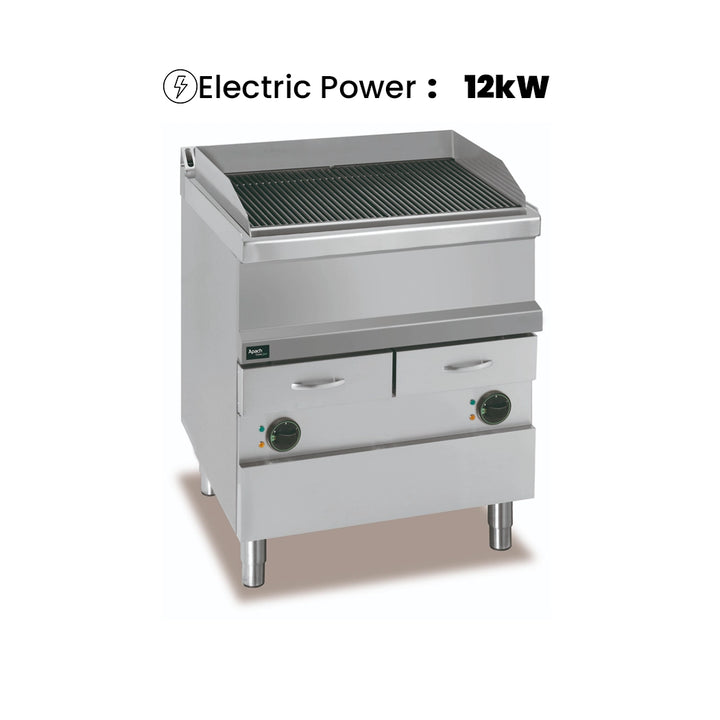 apach-cook-line-stainless-steel-electric-water-grill-apgew-87p-pl-12kw