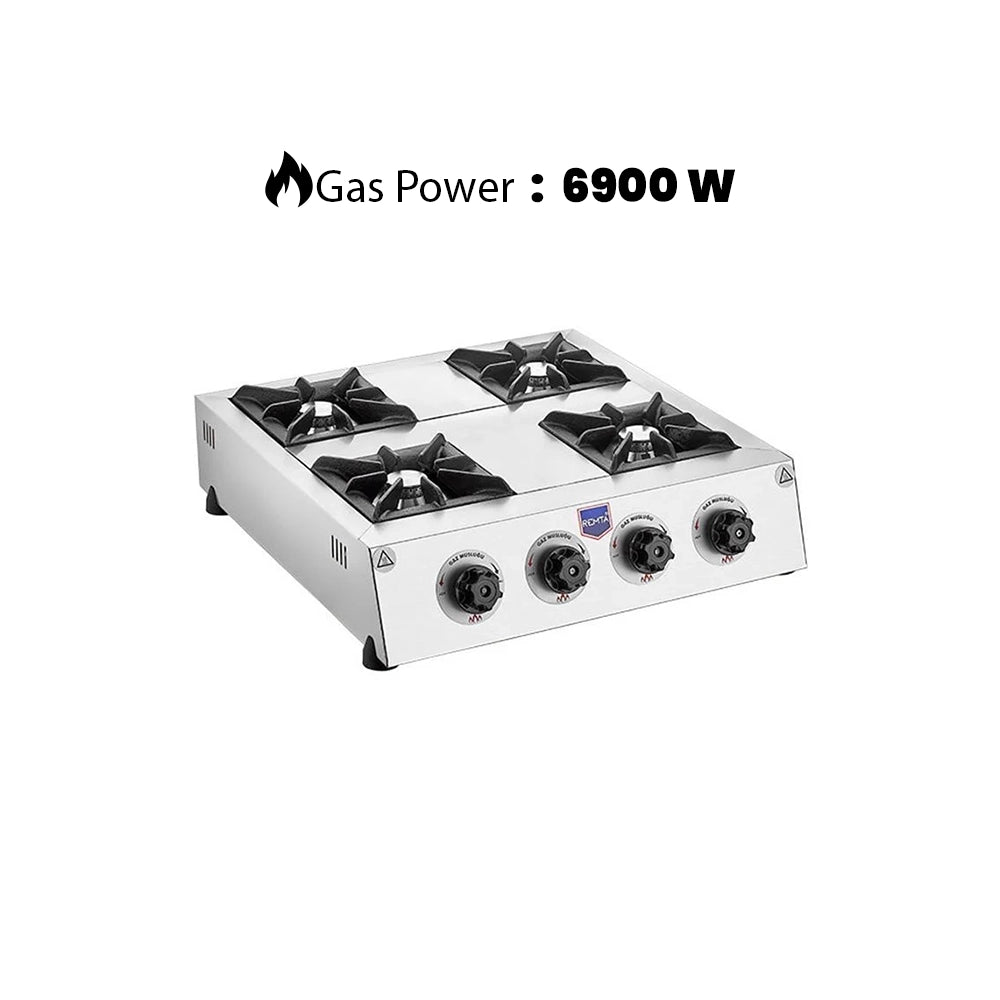 remta countertop 4 gas burner 6900 w