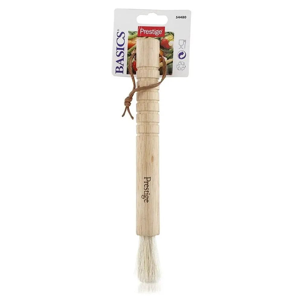 Prestige Rubber Tree Wood  (Wooden ) Pastry Brush